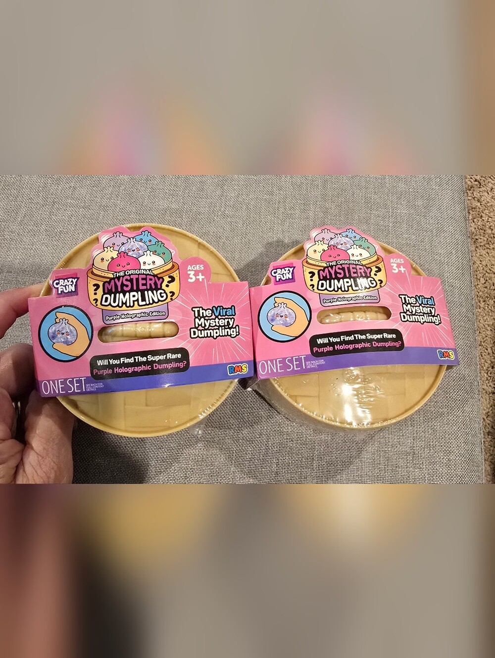1 Mystery Purple Dumpling, 2 Available, Price Is For 1 Dumpling